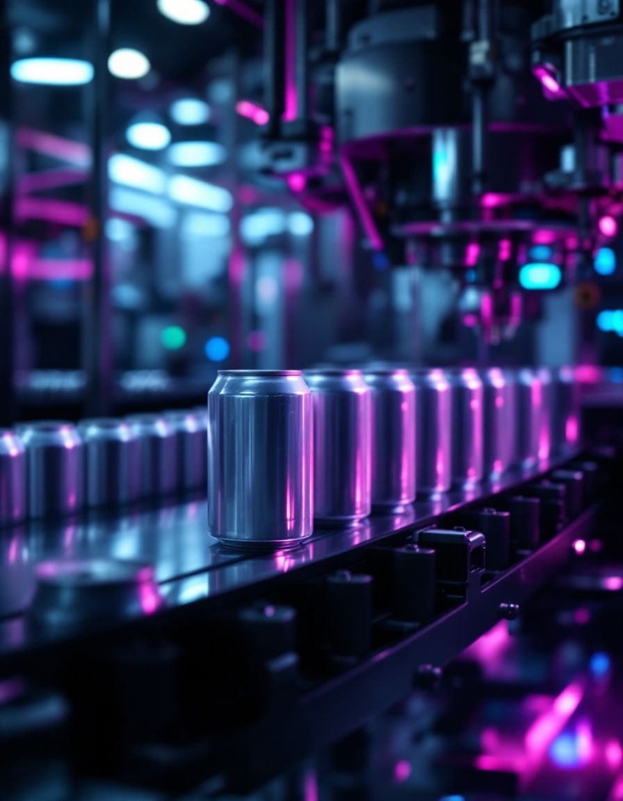 RTD beverage canning line